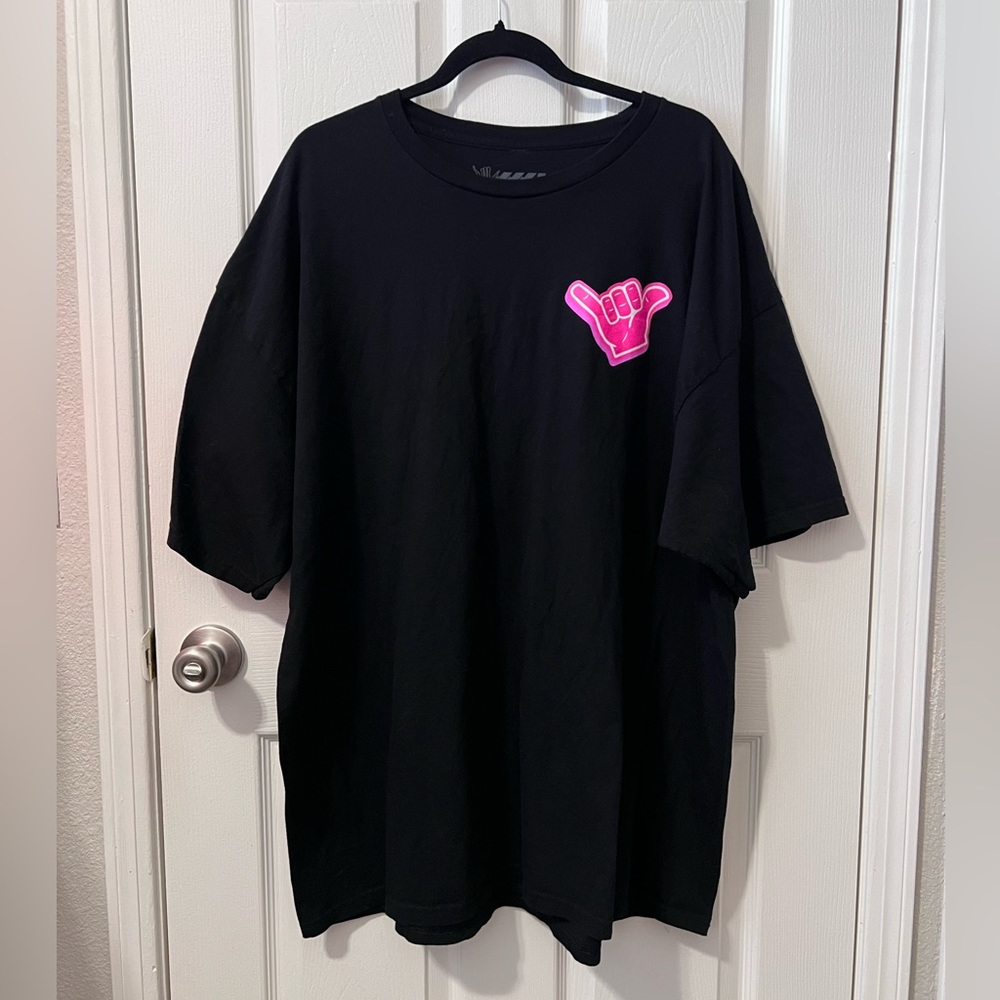 Team Shreddy Always The Underdogs Neon Oversized Tee Shirt
